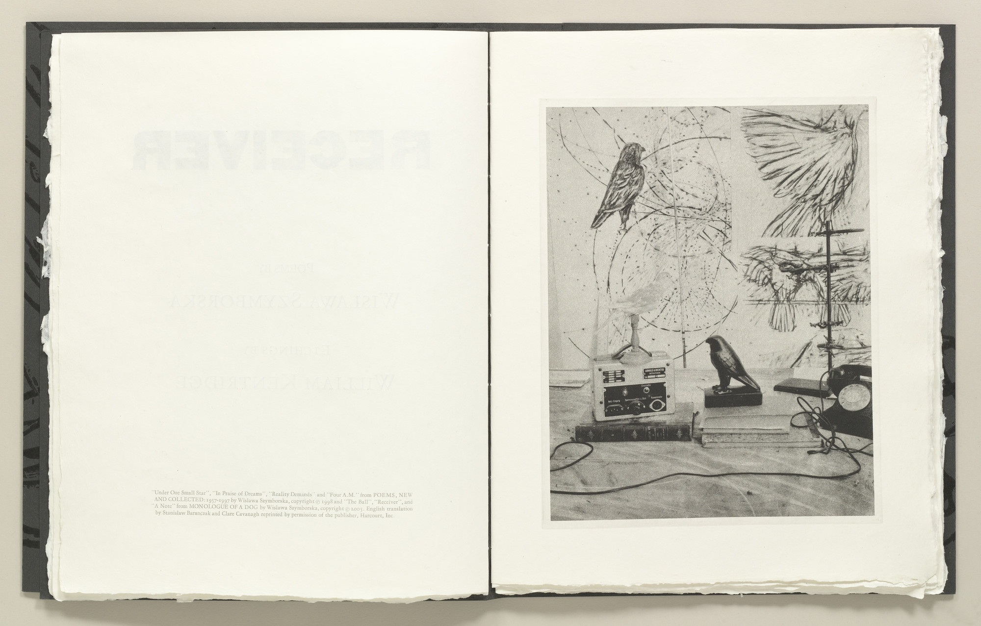 William Kentridge. Untitled from Receiver