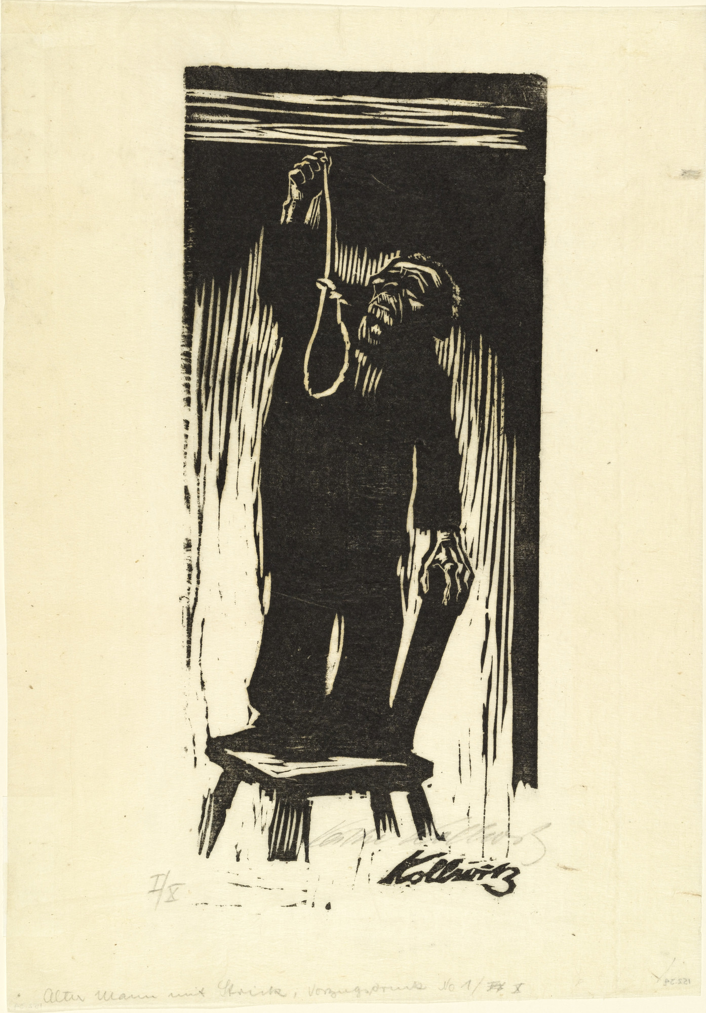 Käthe Kollwitz. The Last Thing (Das Letzte)