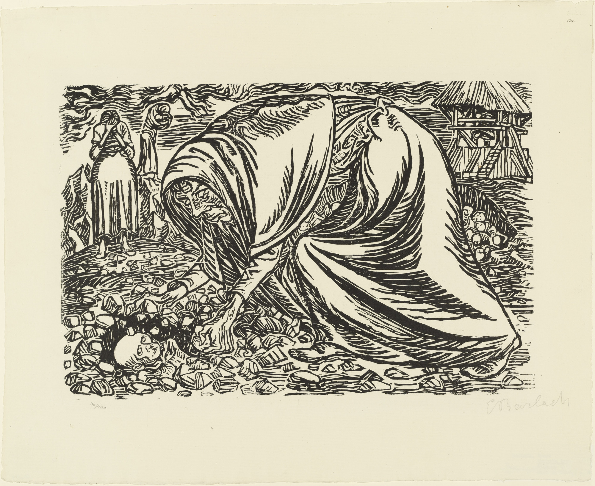 Ernst Barlach. Child's Death (Kindertod)