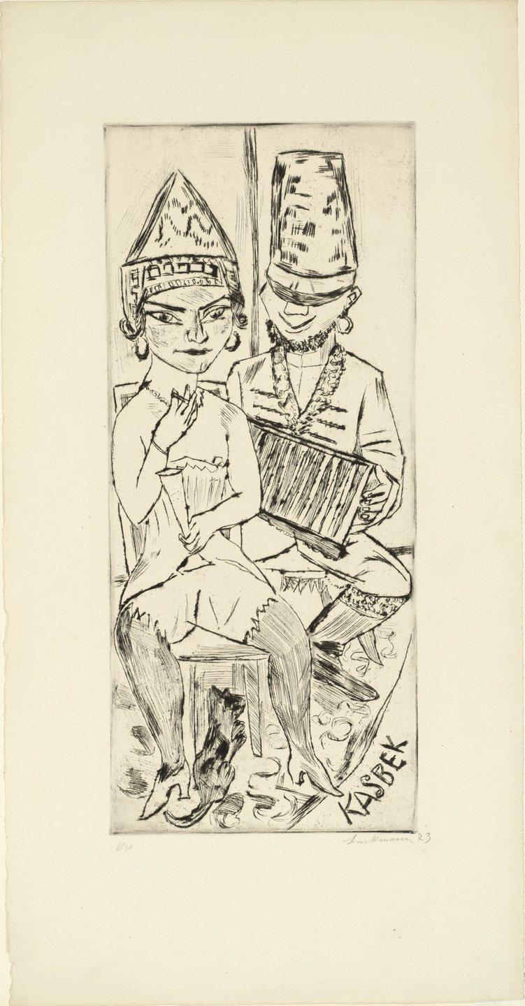 Max Beckmann. Kasbek. 1923