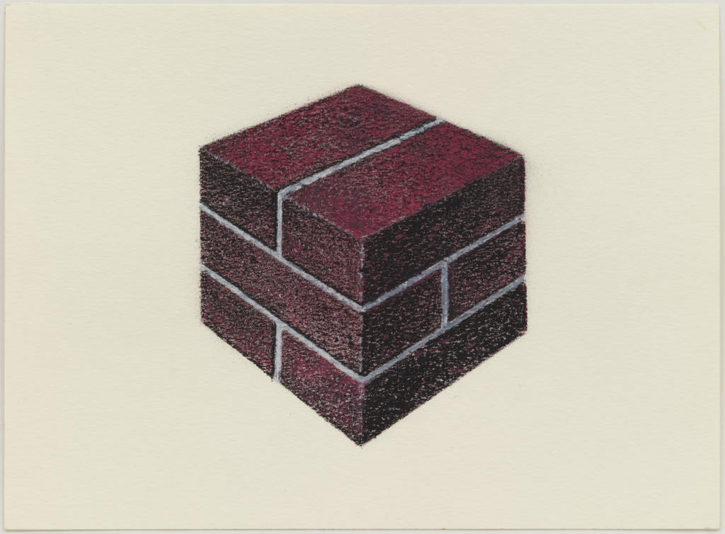 Untitled (red bricks block), Iran do Espirito Santo, 1998