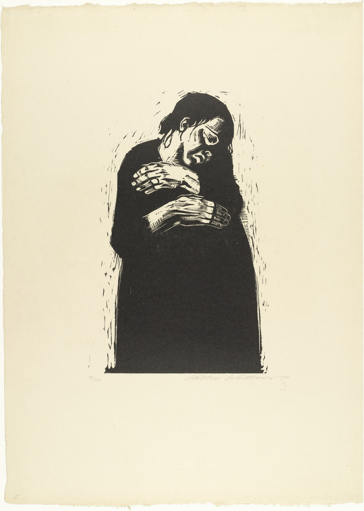 The Widow I (Die Witwe I) state V/V, plate 4 from War (Krieg)