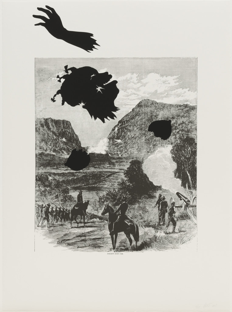 Buzzard's Roost Pass from Harper's Pictorial History of the Civil War (Annotated)