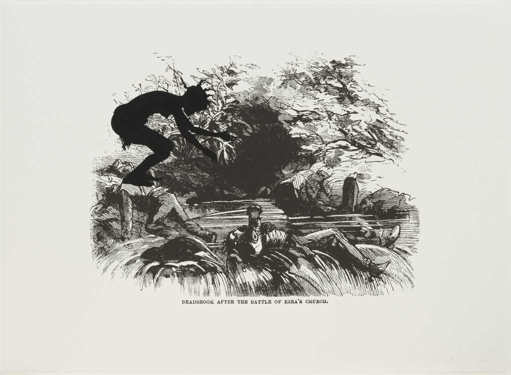 Deadbrook After the Battle of Ezra's Church from Harper's Pictorial History of the Civil War (Annotated)