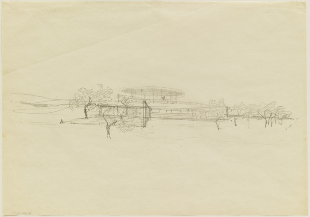 Golf Club Project, Krefeld, Germany, Exterior perspective