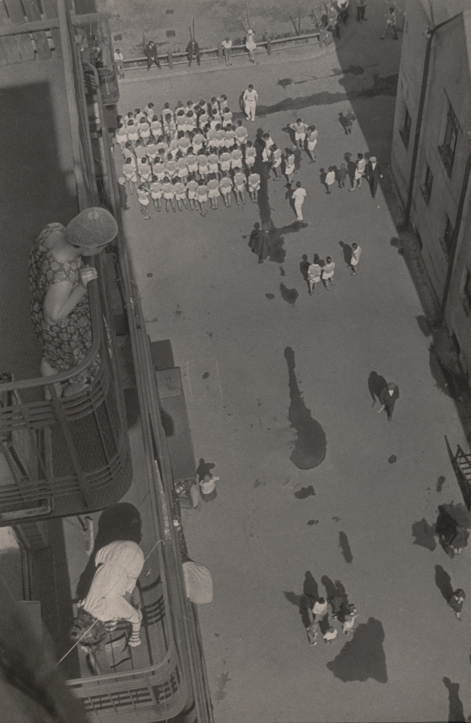 Aleksandr Rodchenko. Assembling for a Demonstration. 1928-30