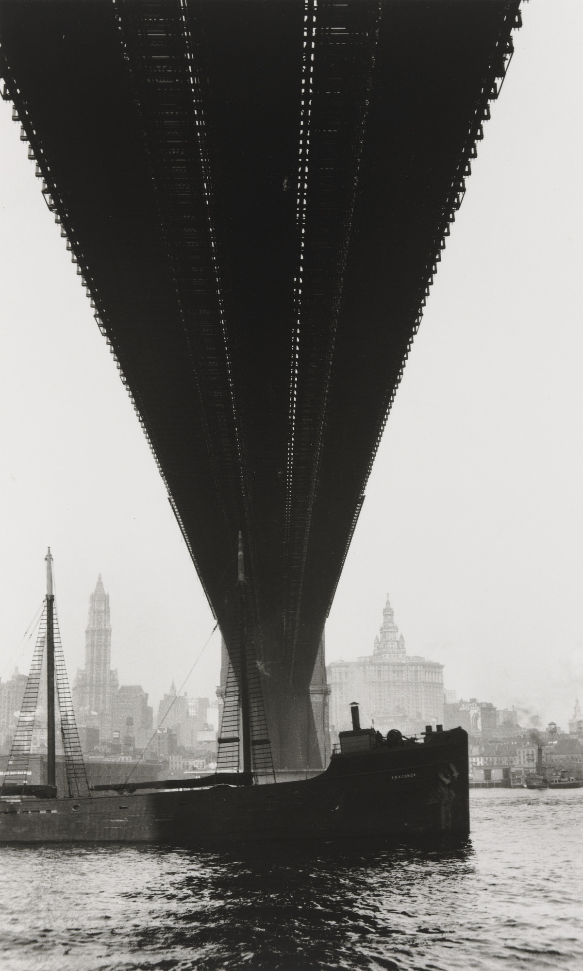 Walker Evans. Brooklyn Bridge