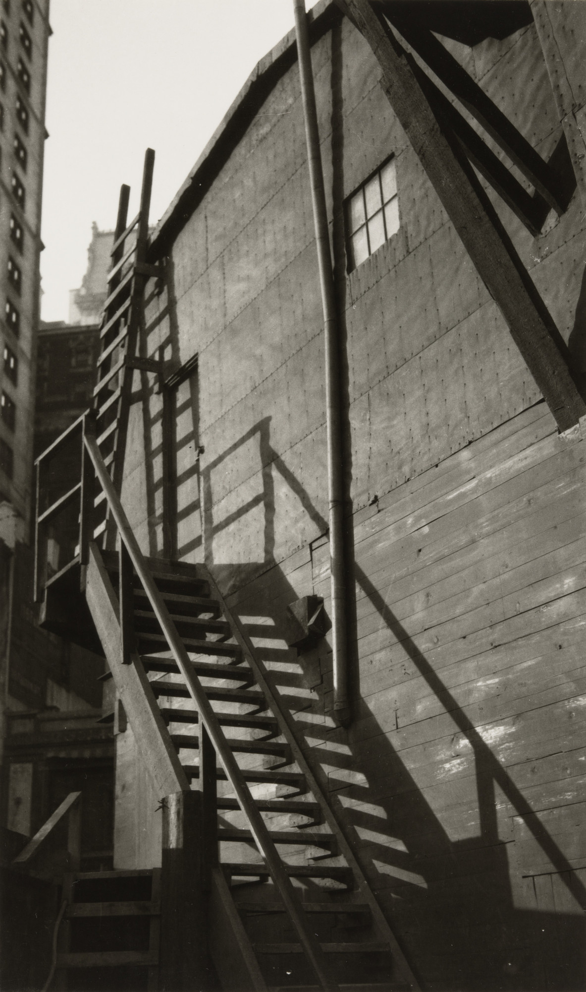 Walker Evans. Construction Shack, New York