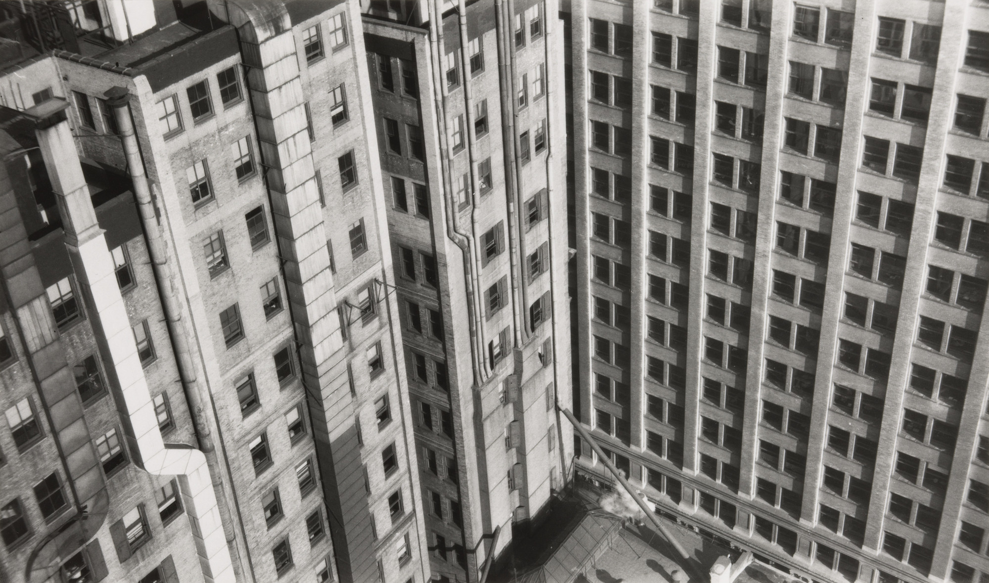 Walker Evans. Skyscrapers, Abstract Detail, New York