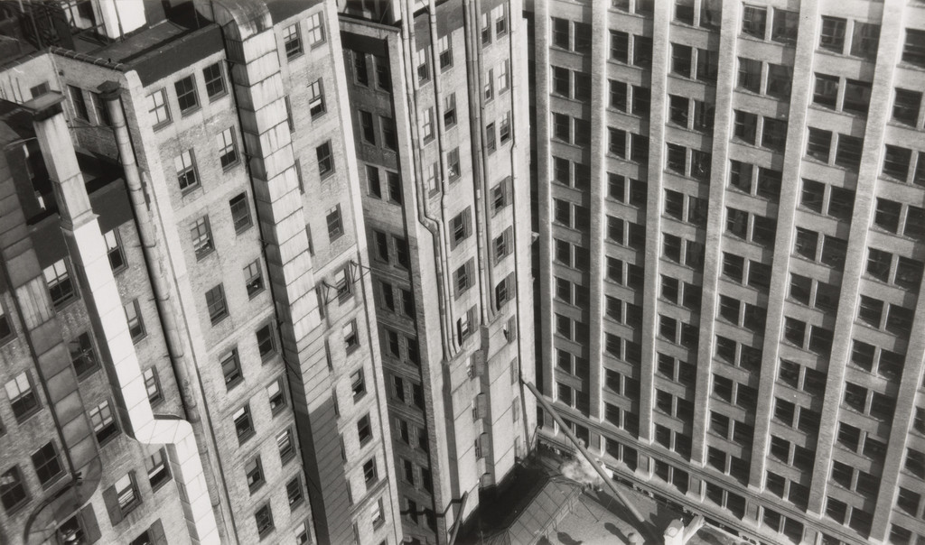 Skyscrapers, Abstract Detail, New York, Walker Evans, 1929