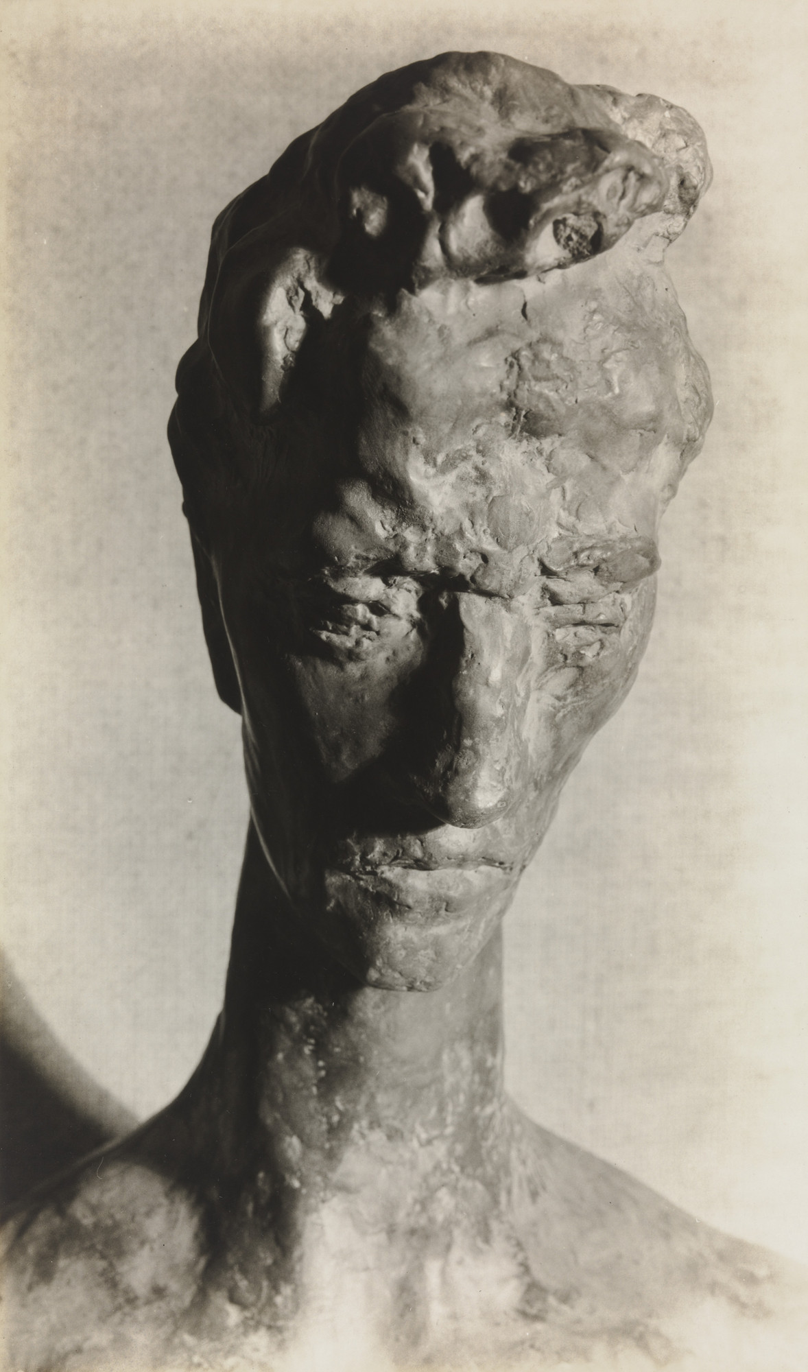 Walker Evans. Lehmbruck: Head of a Man