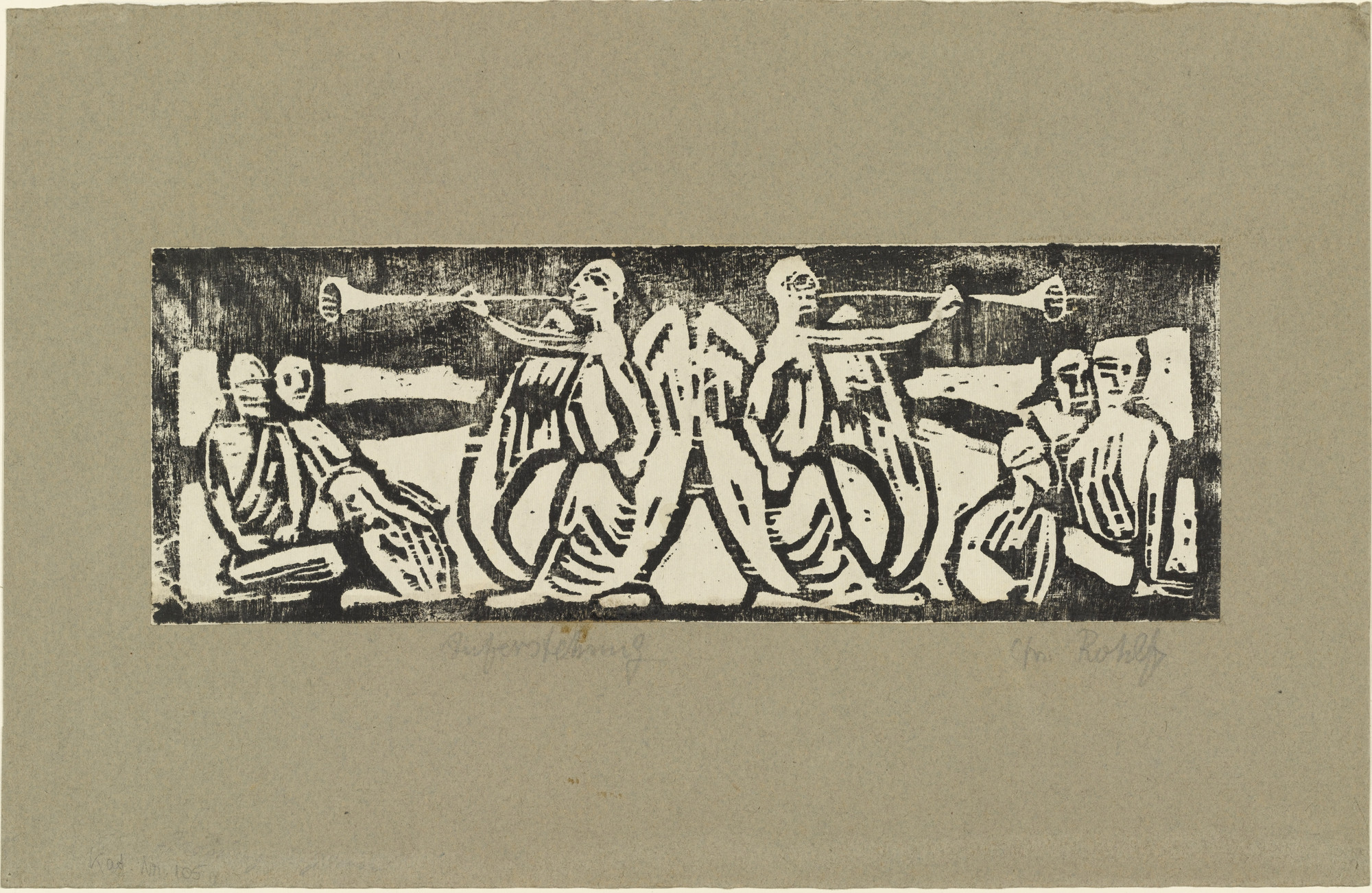 Christian Rohlfs. Resurrection