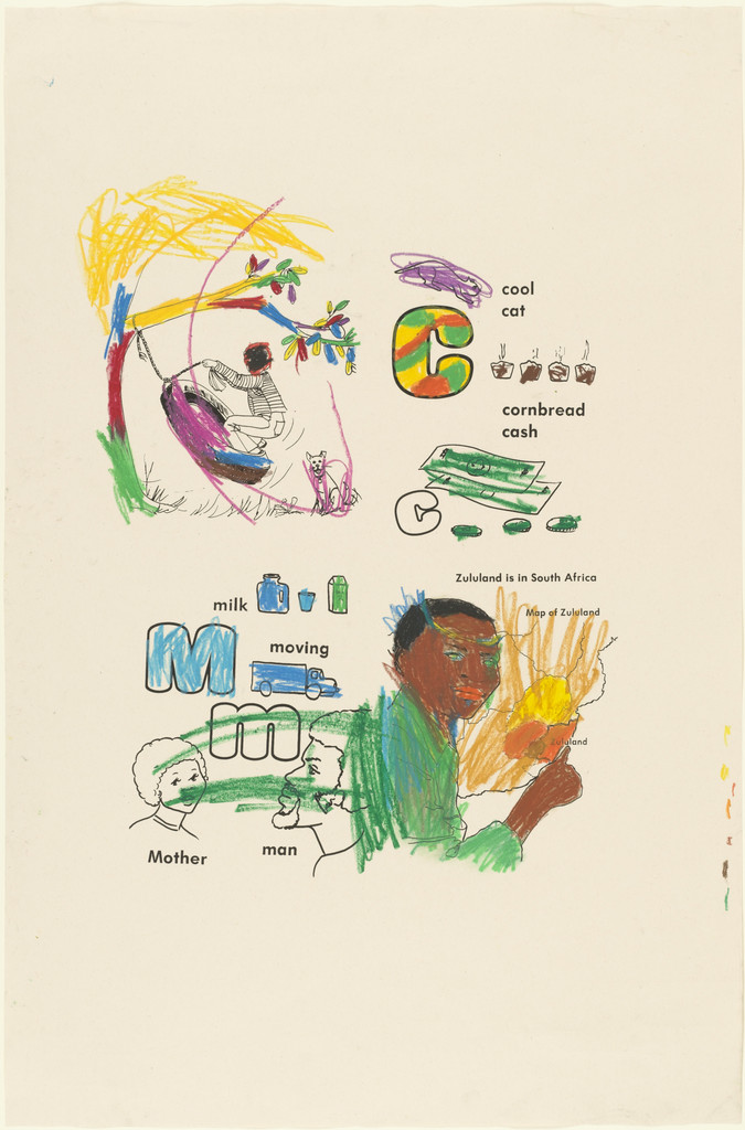 Boy on Tire, Letter C, Zululand, Letter M #4