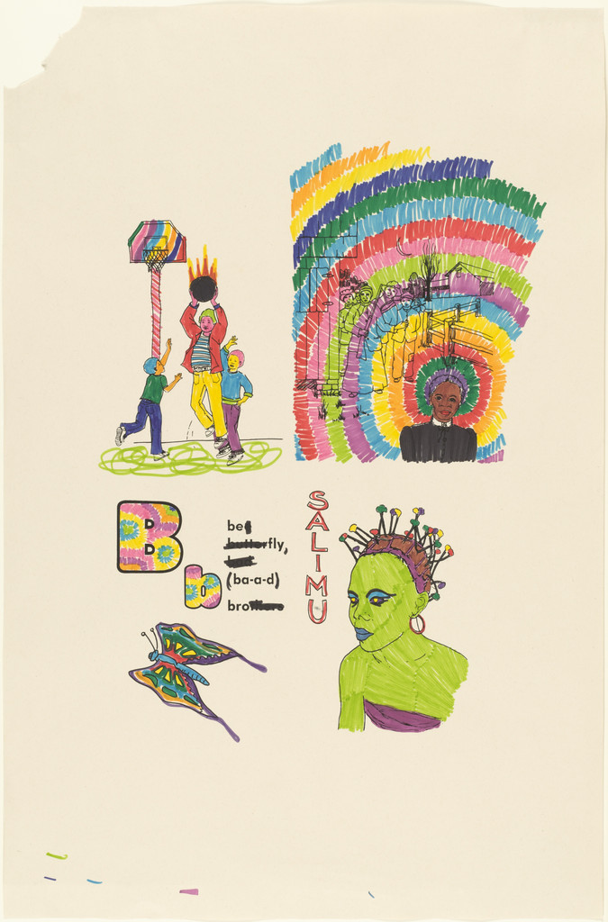 Boys with Basketball, Harriet Tubman, Salimu, Letter B #3