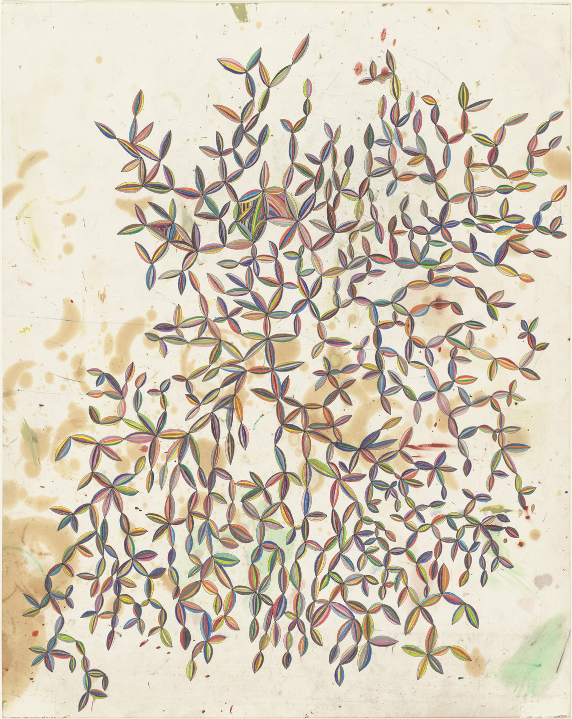 Mark Grotjahn. Big Seed Drawing. 2003