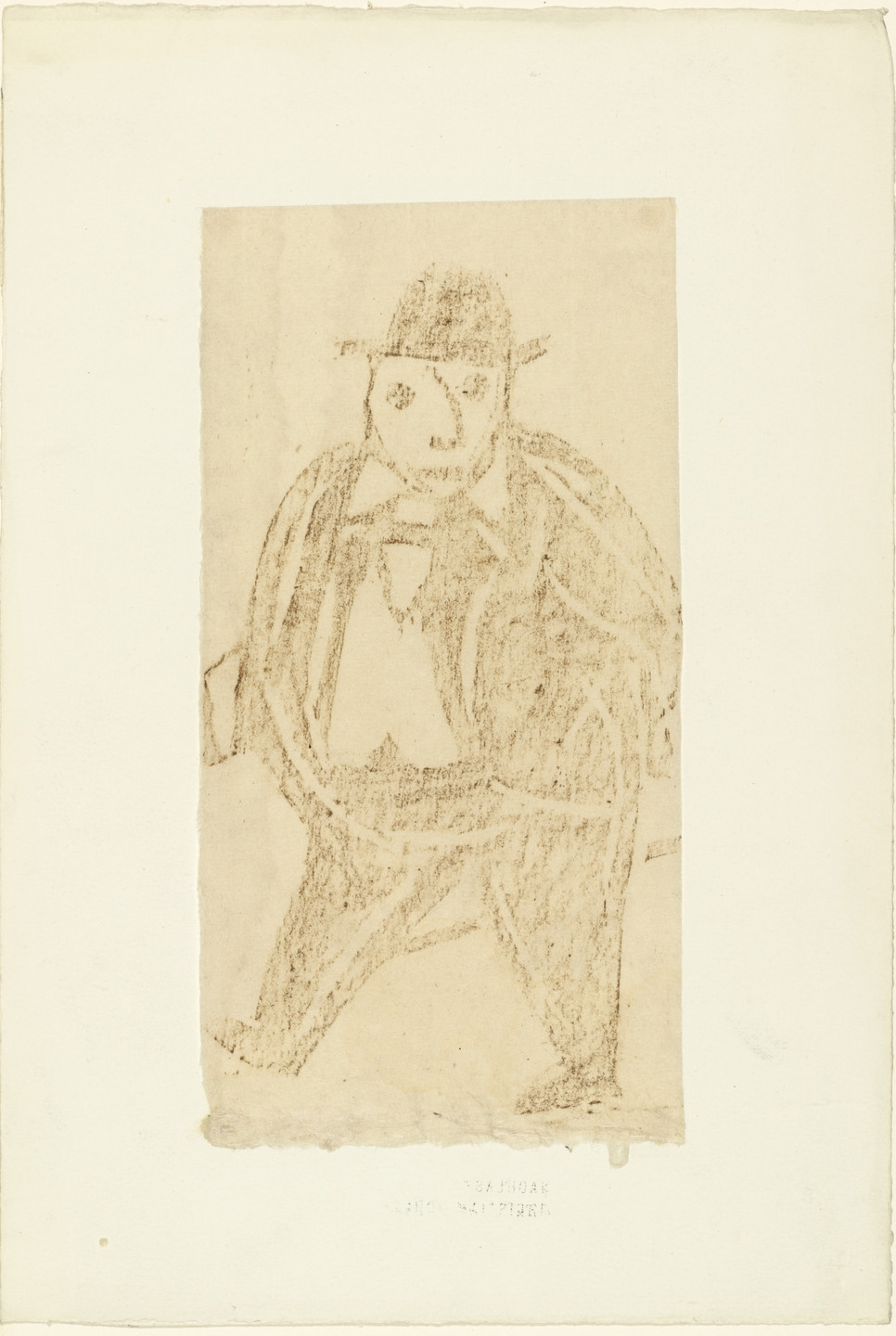 Christian Rohlfs. Burgher (Der Bürger). (1922)