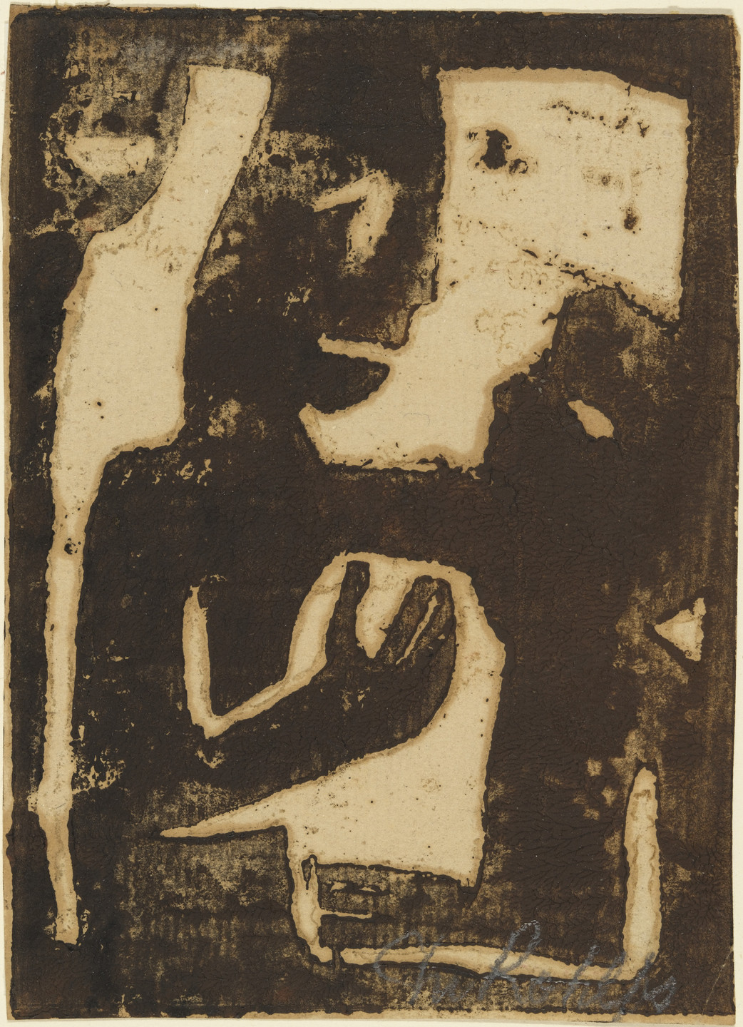 Christian Rohlfs. Alraunen (Hobgoblins) [Mandrakes (Kobolde)]. (1922)