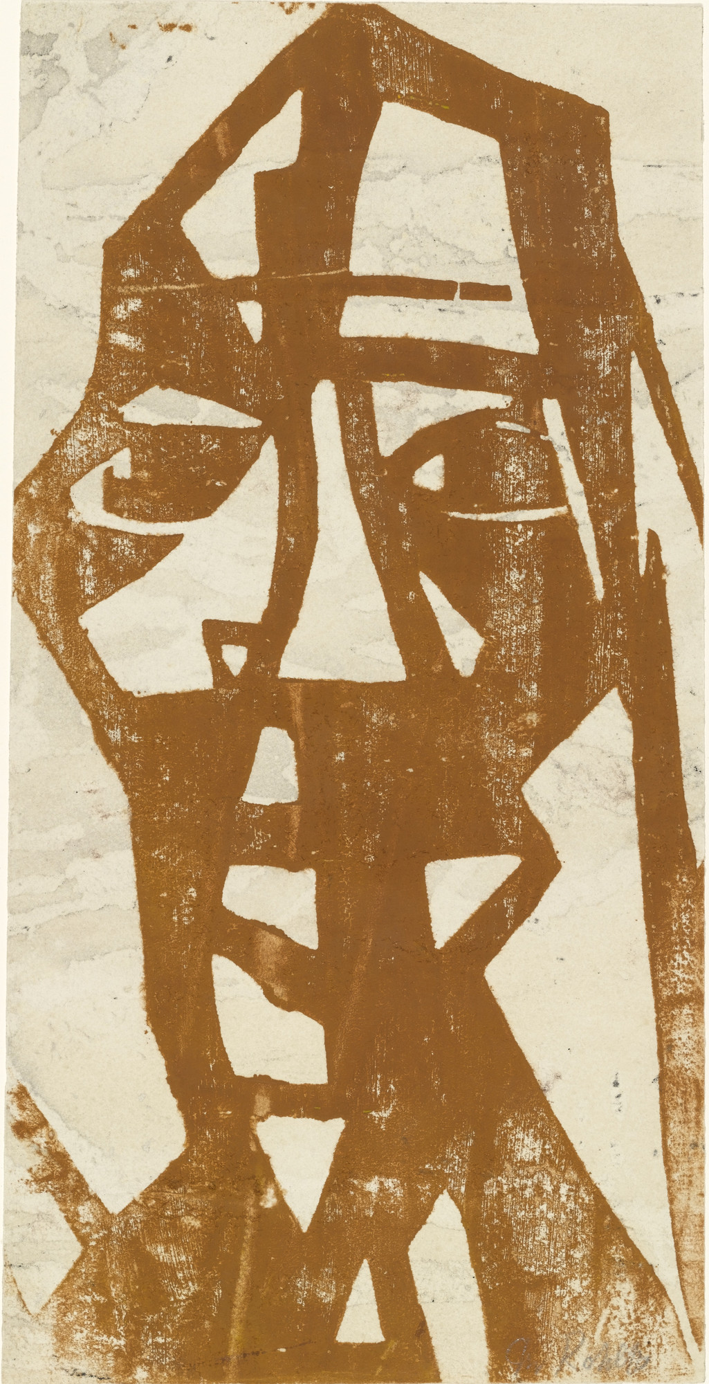Christian Rohlfs. Large Head