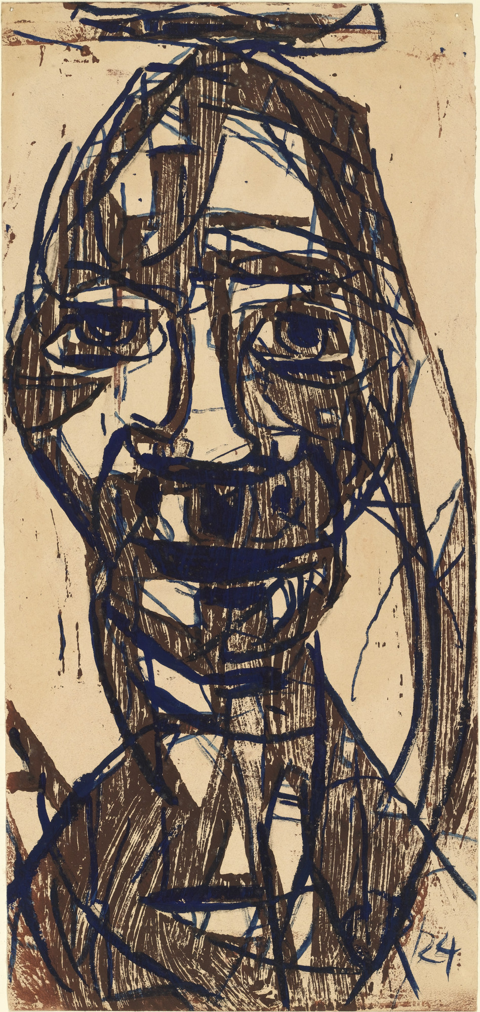 Christian Rohlfs. Large Head