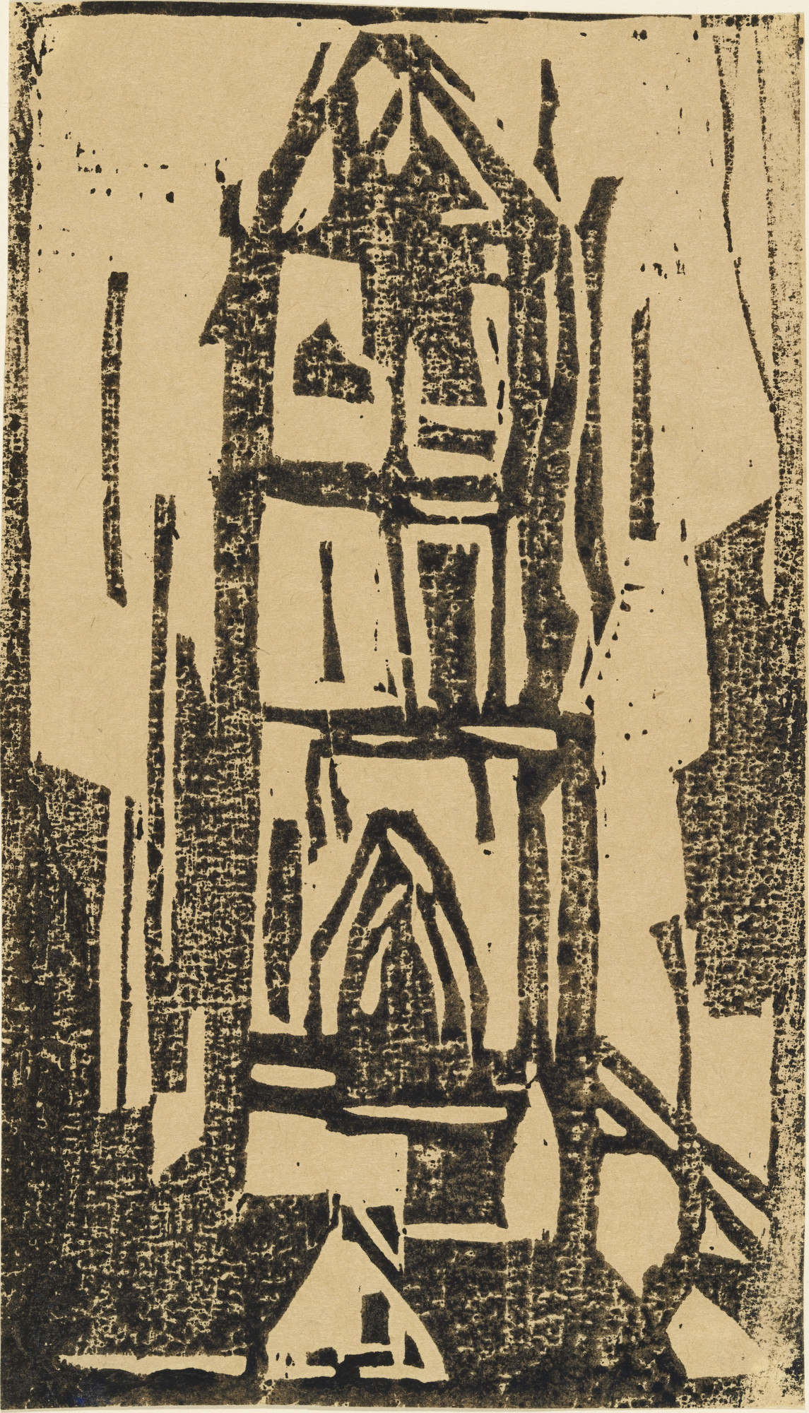 Christian Rohlfs. Tower of Paul in Soest
