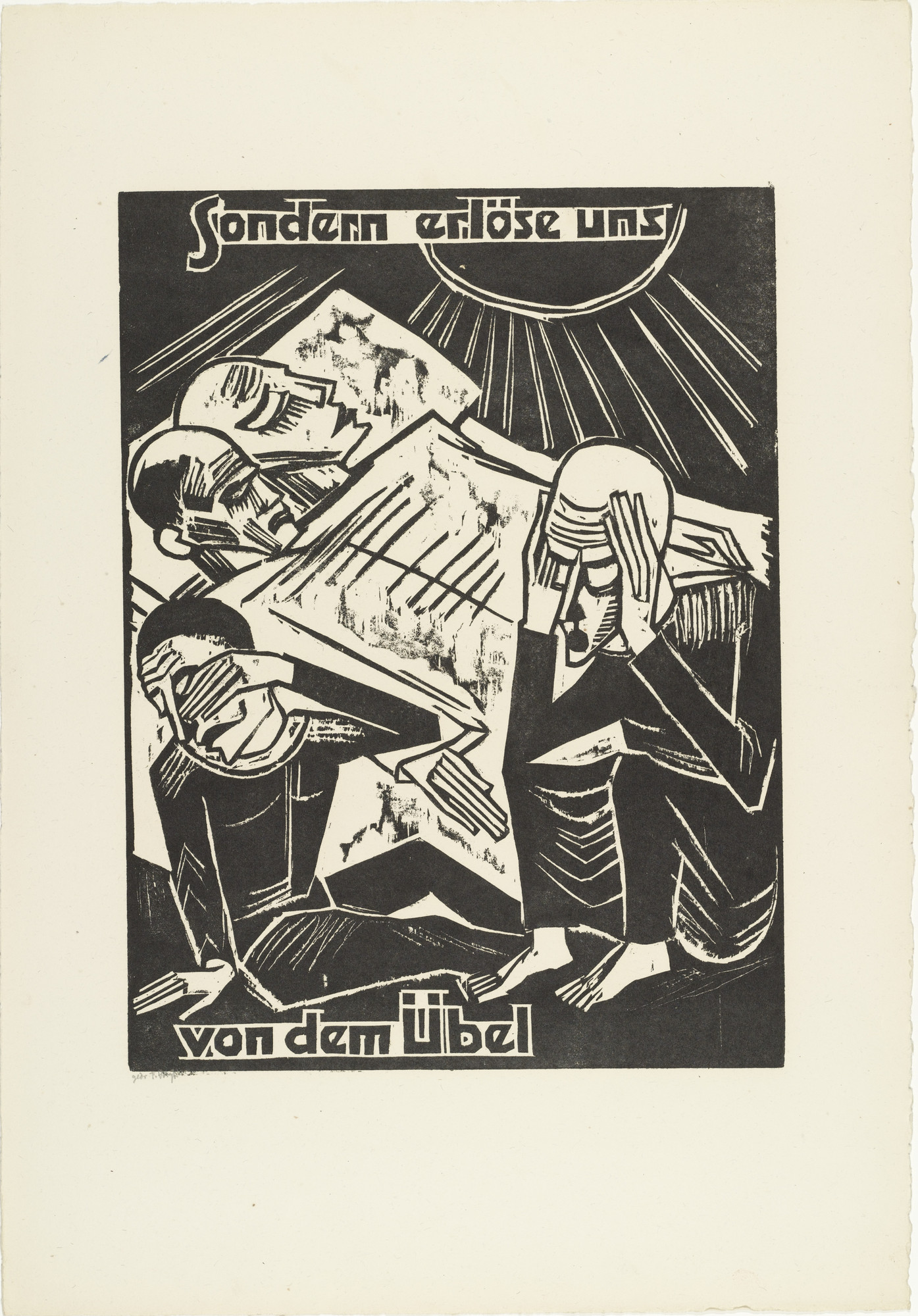 Max Pechstein. But deliver us from evil (Sondern erlöse uns von
