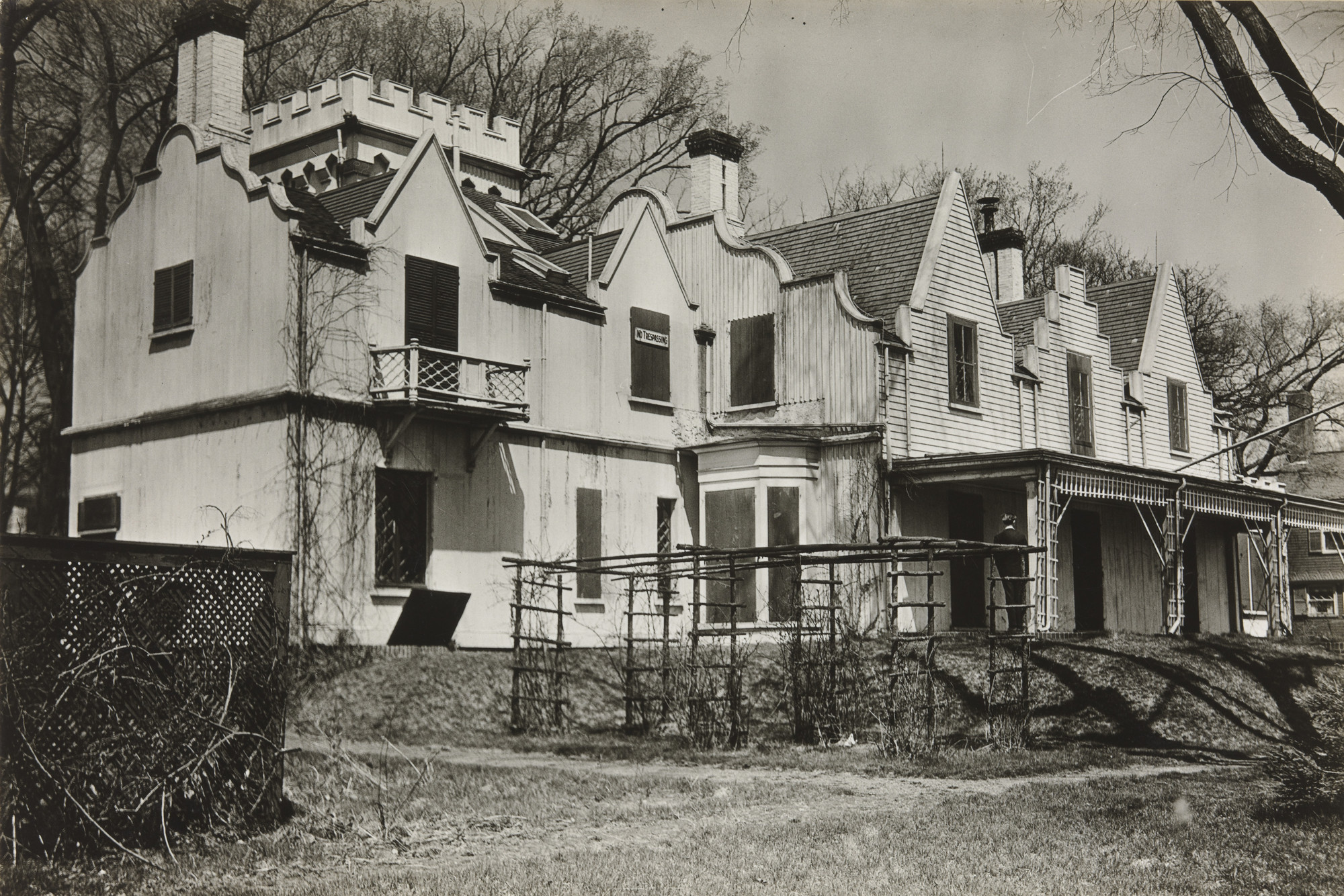 Walker Evans. Gothic House, Rear View, Lynn, Massachusetts