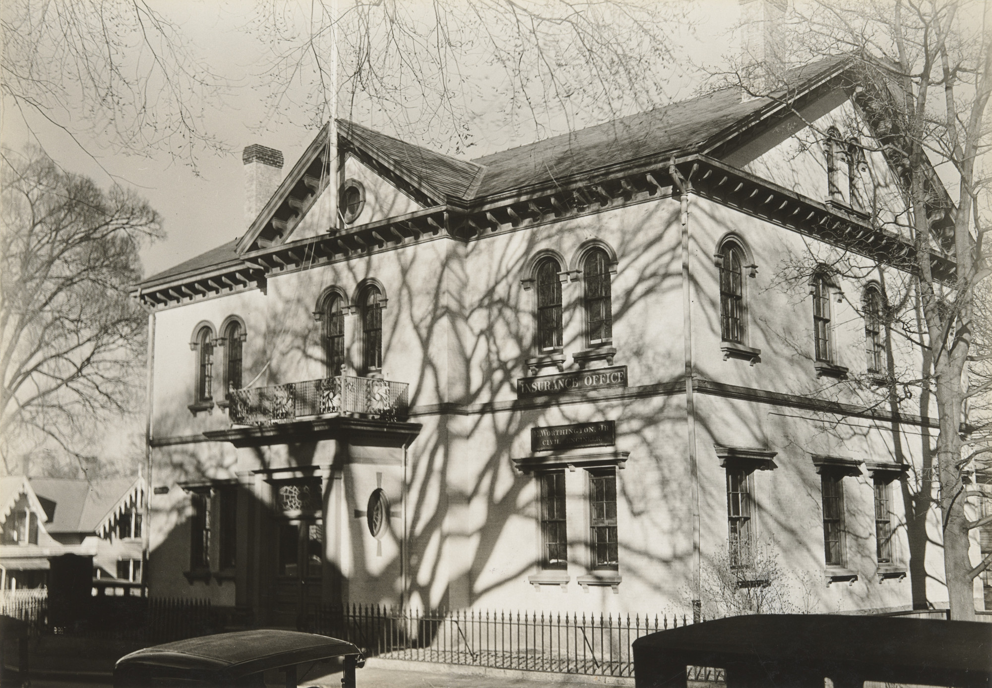Walker Evans. Greek House, Dedham, Massachusetts