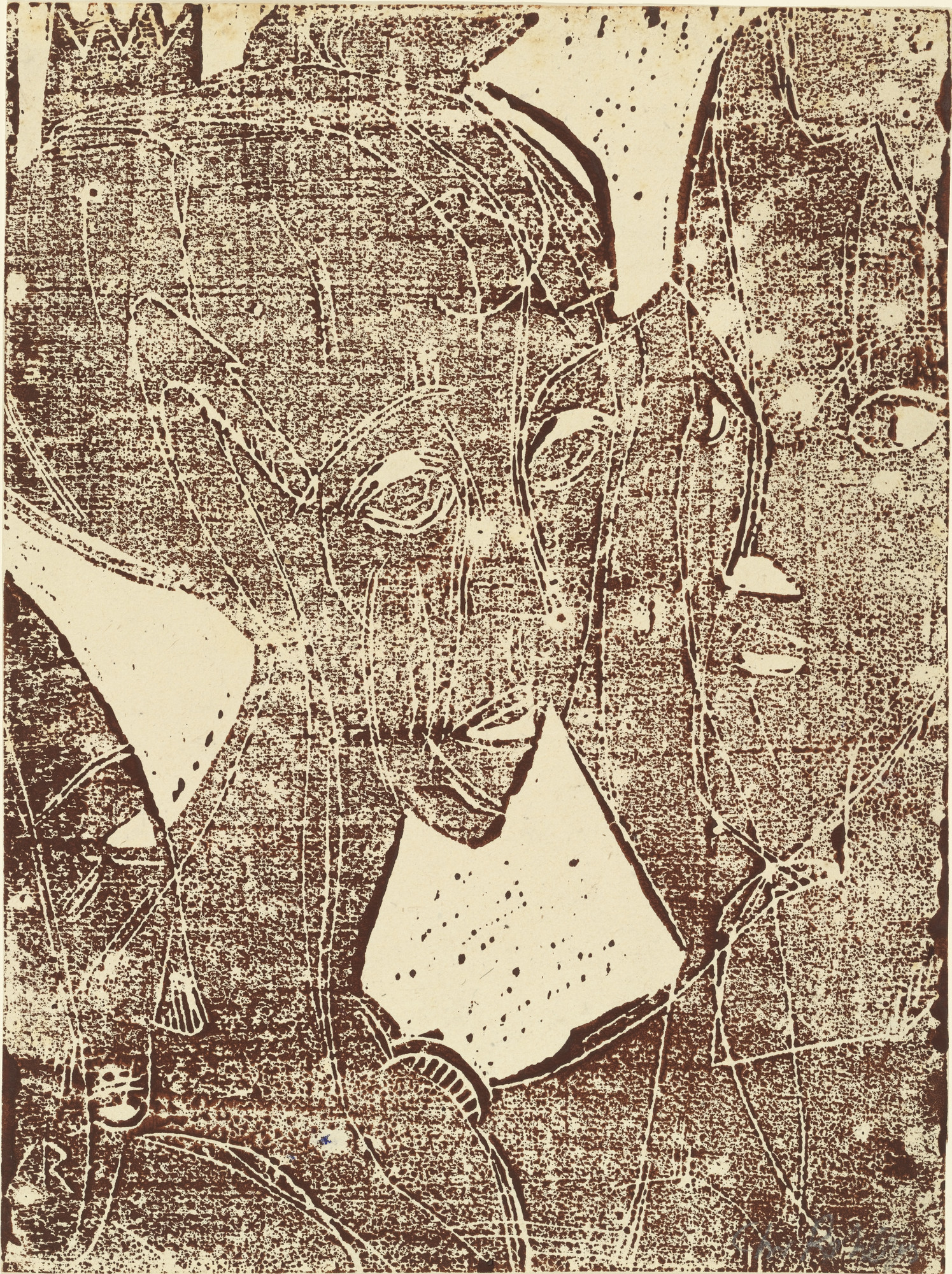 Christian Rohlfs. Three Heads