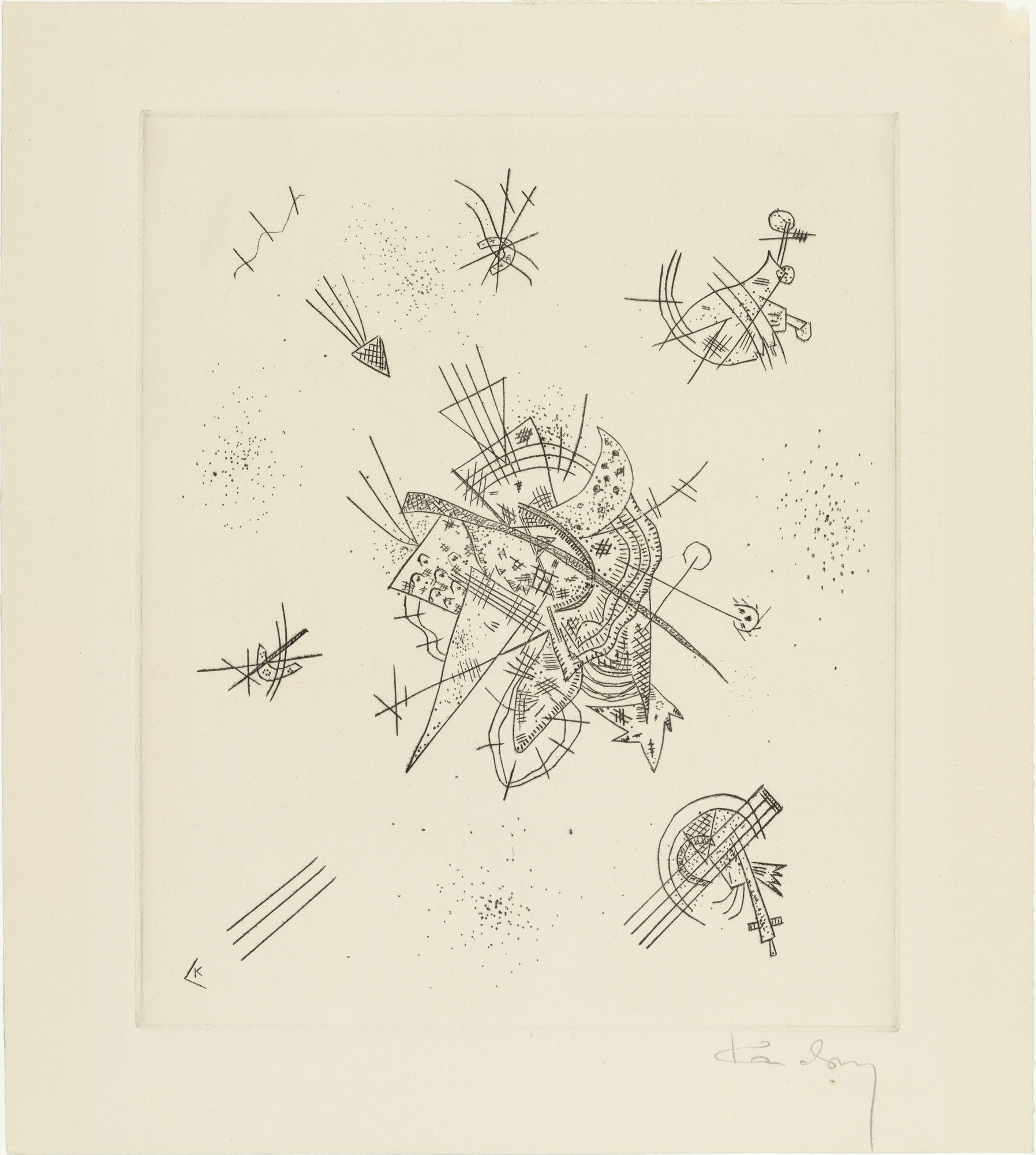 Wassily Kandinsky、e Welten（2）、希少画集画 Wassily Kandinsky | Portfolio of Kleine Welten (Small Worlds