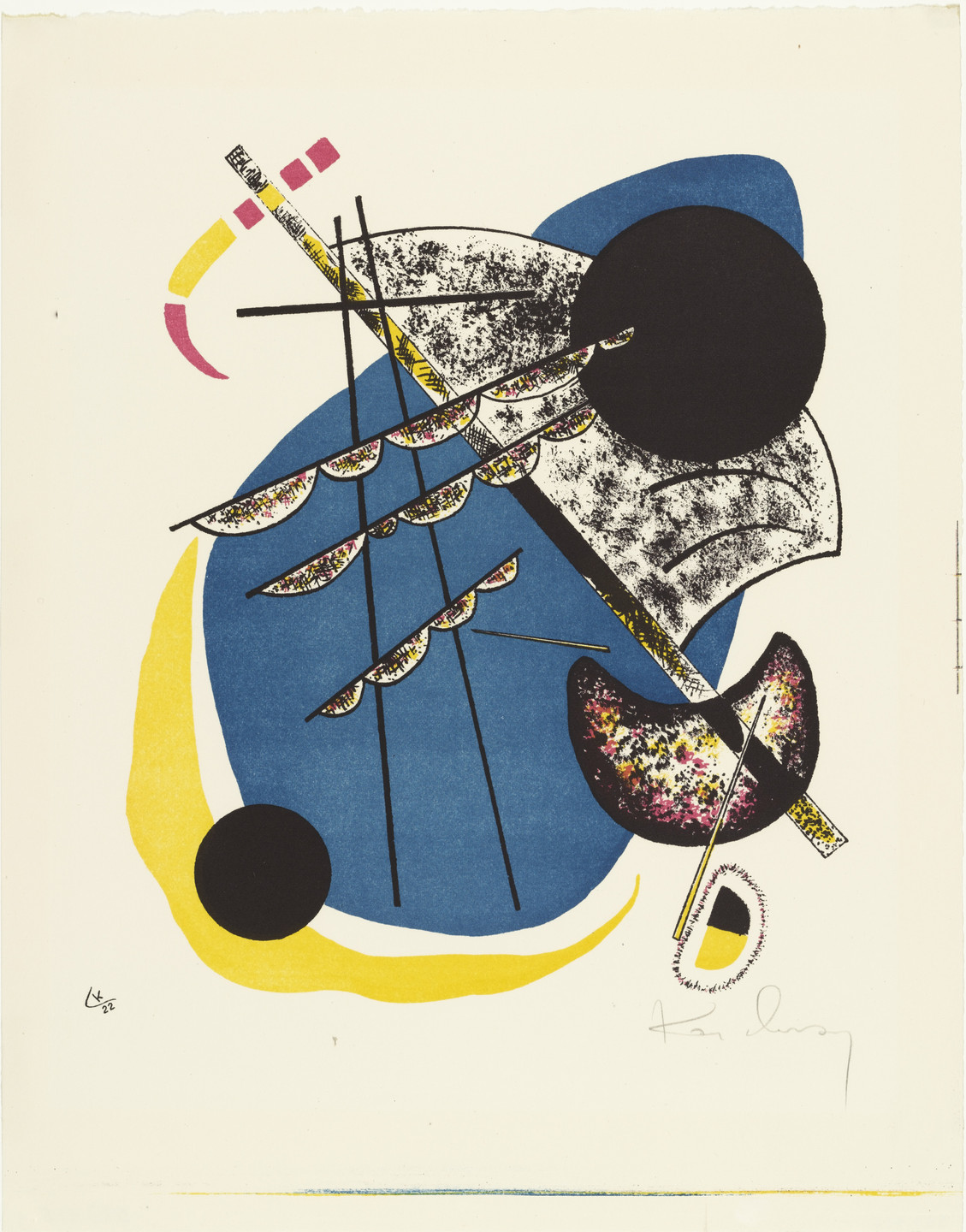 Vasily Kandinsky. Small Worlds II (Kleine Welten II) from Small Worlds (Kleine Welten). 1922