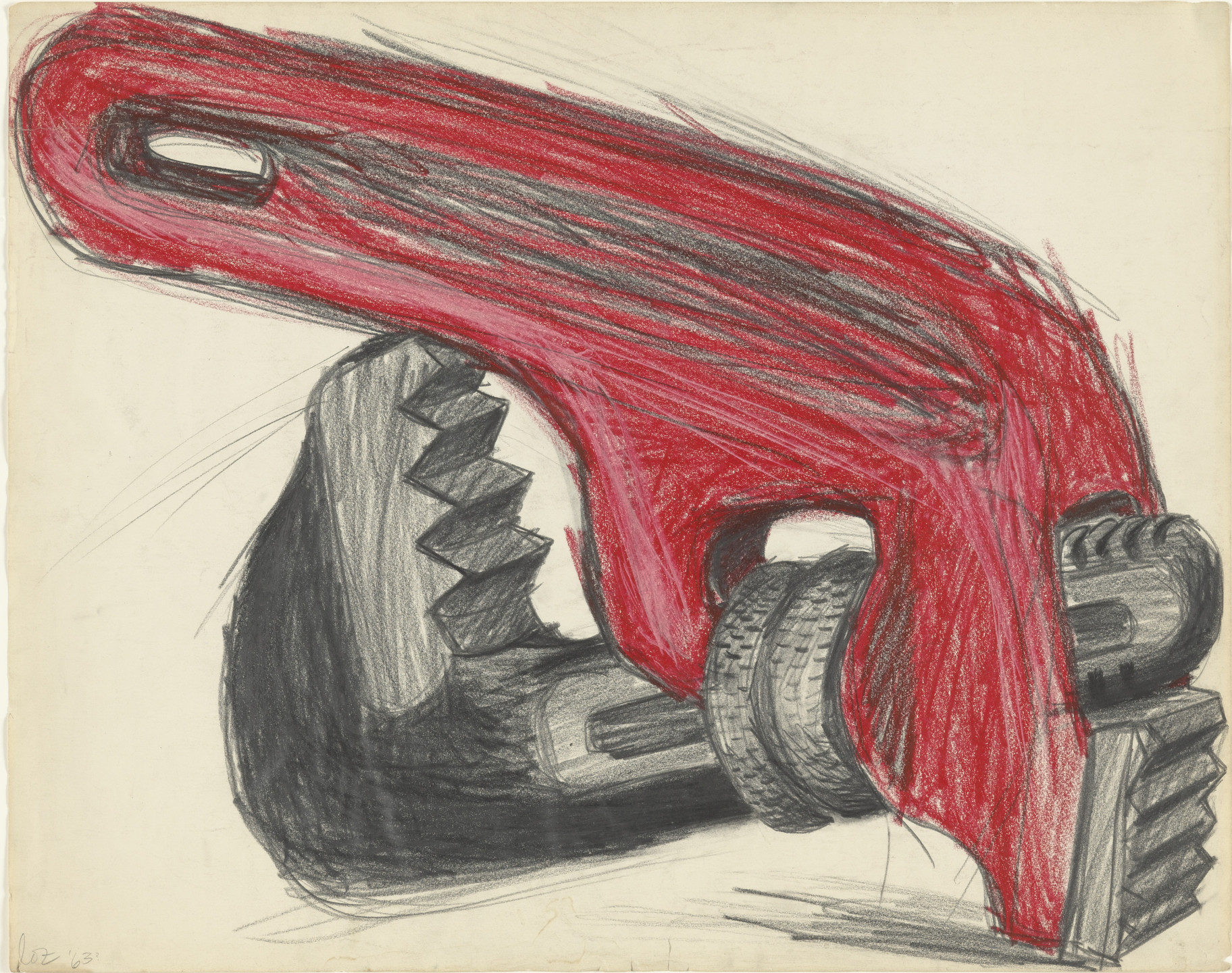 Lee Lozano. Untitled (Tool). c. 1963