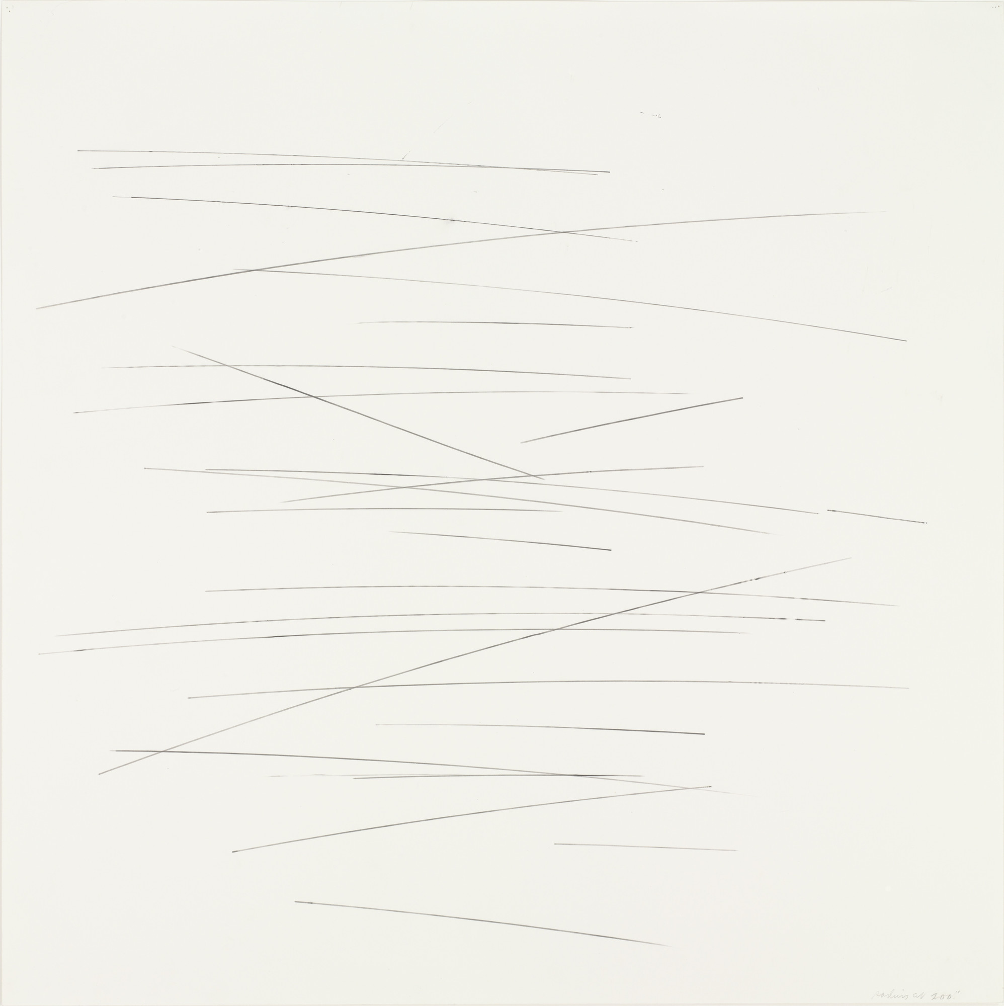 Ellsworth Kelly. Lines (2/4) Radius: 299"