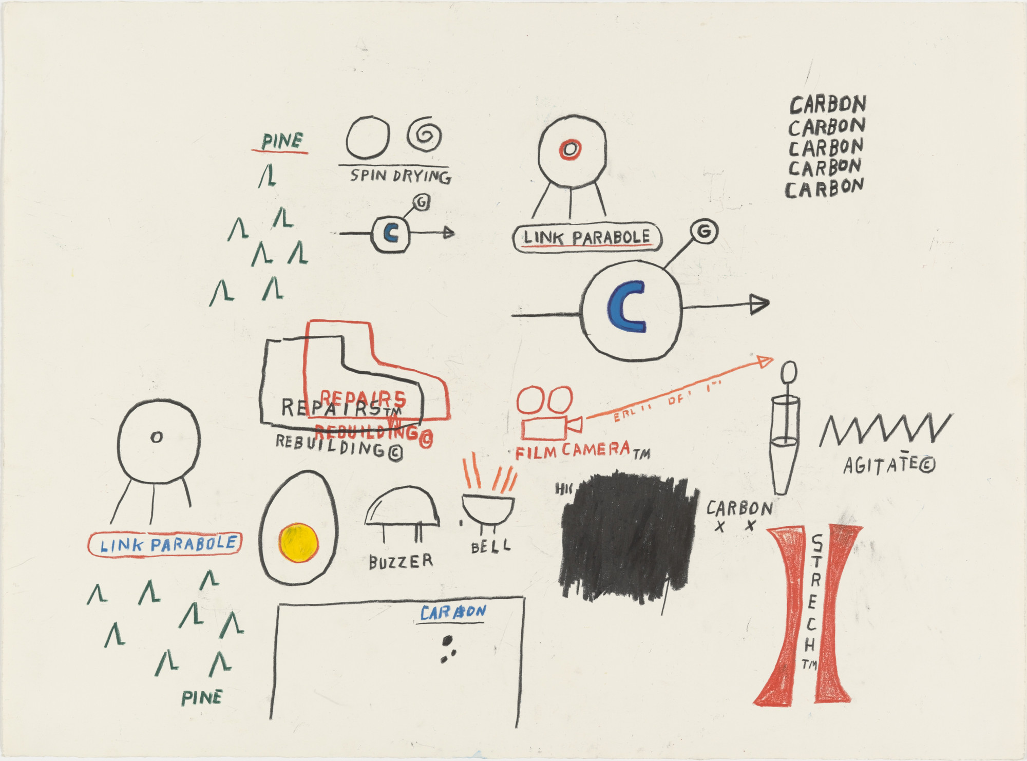 Jean-Michel Basquiat. Untitled
