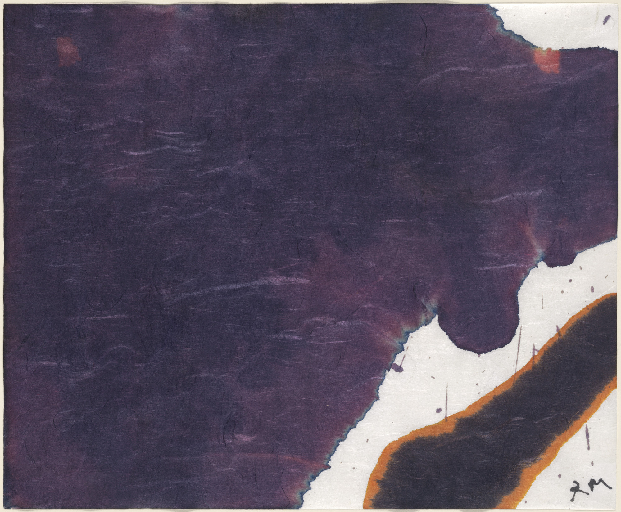 Robert Motherwell. Untitled from the series Lyric Suite