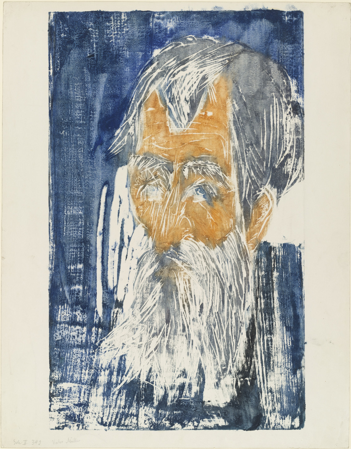 Ernst Ludwig Kirchner. Father Müller ( Vater Müller ). 1918