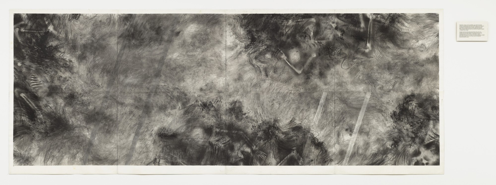 Robert Morris. Untitled from the Firestorm series. 1982