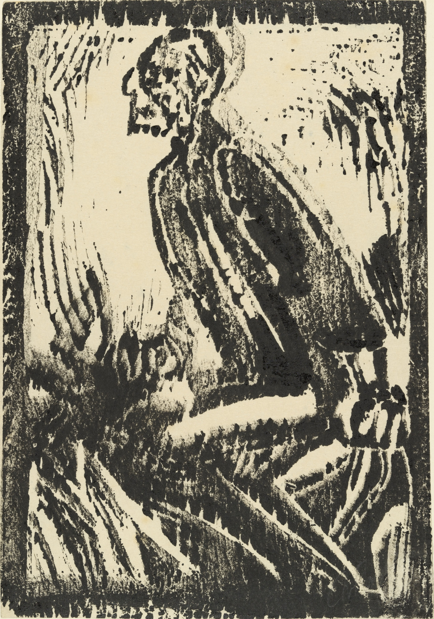 Christian Rohlfs. Elijah with the Raven II (large version)