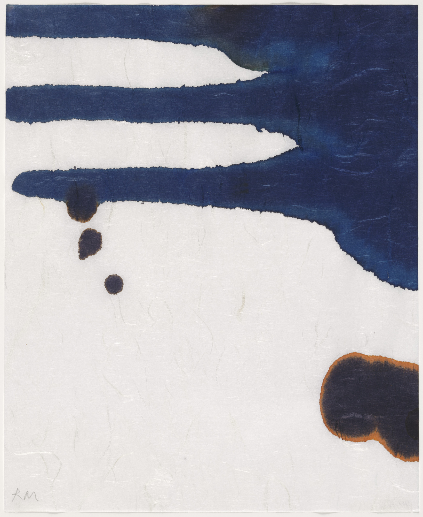 Robert Motherwell. Untitled from the series Lyric Suite