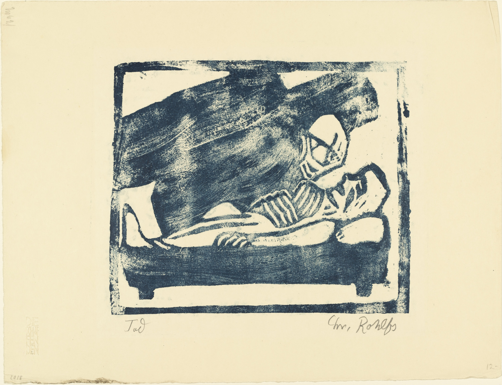 Christian Rohlfs. Death