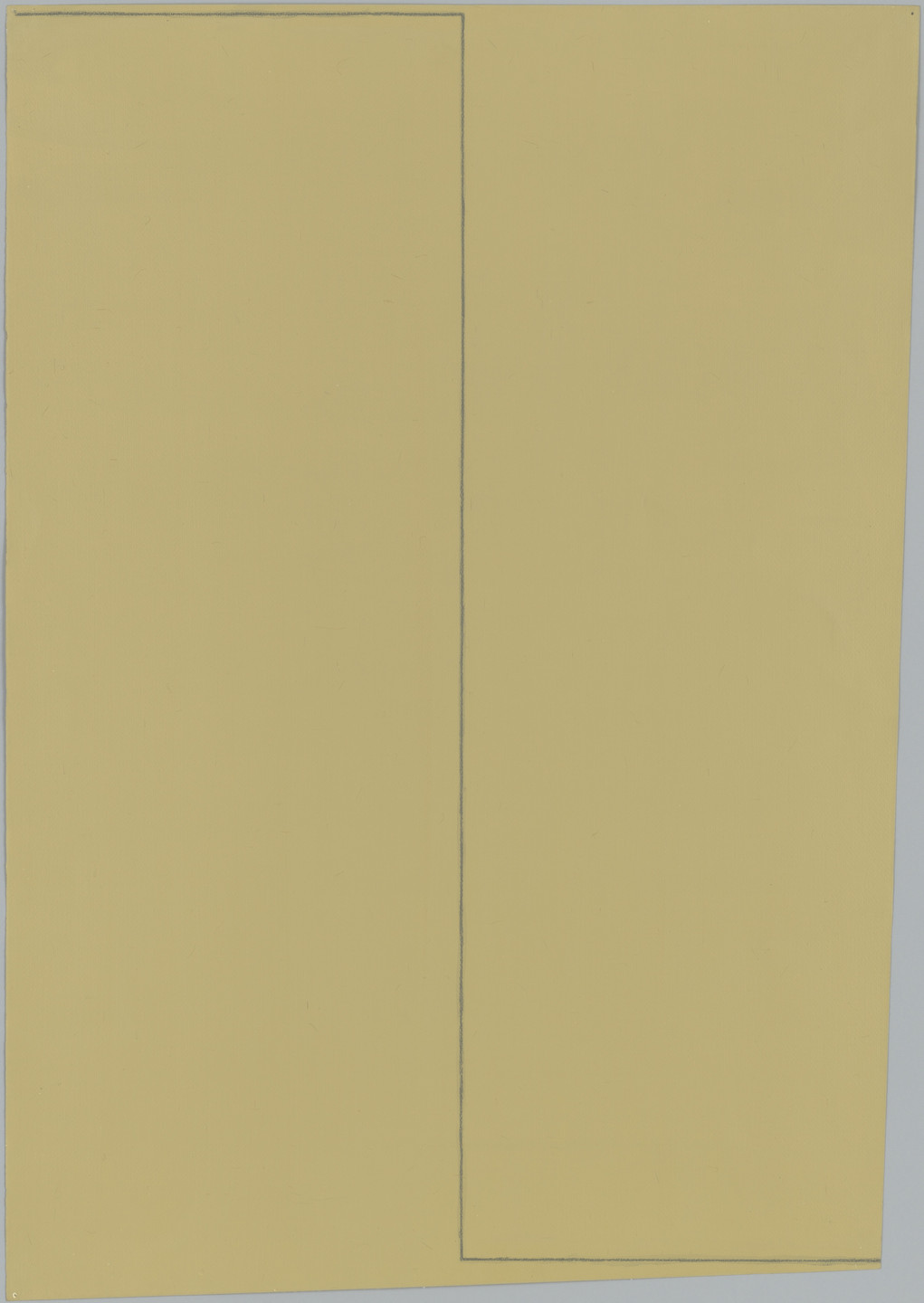 Robert Mangold. Four Distorted Rectangles with Line Division (Green, Blue, Sand, Ocher). 1979