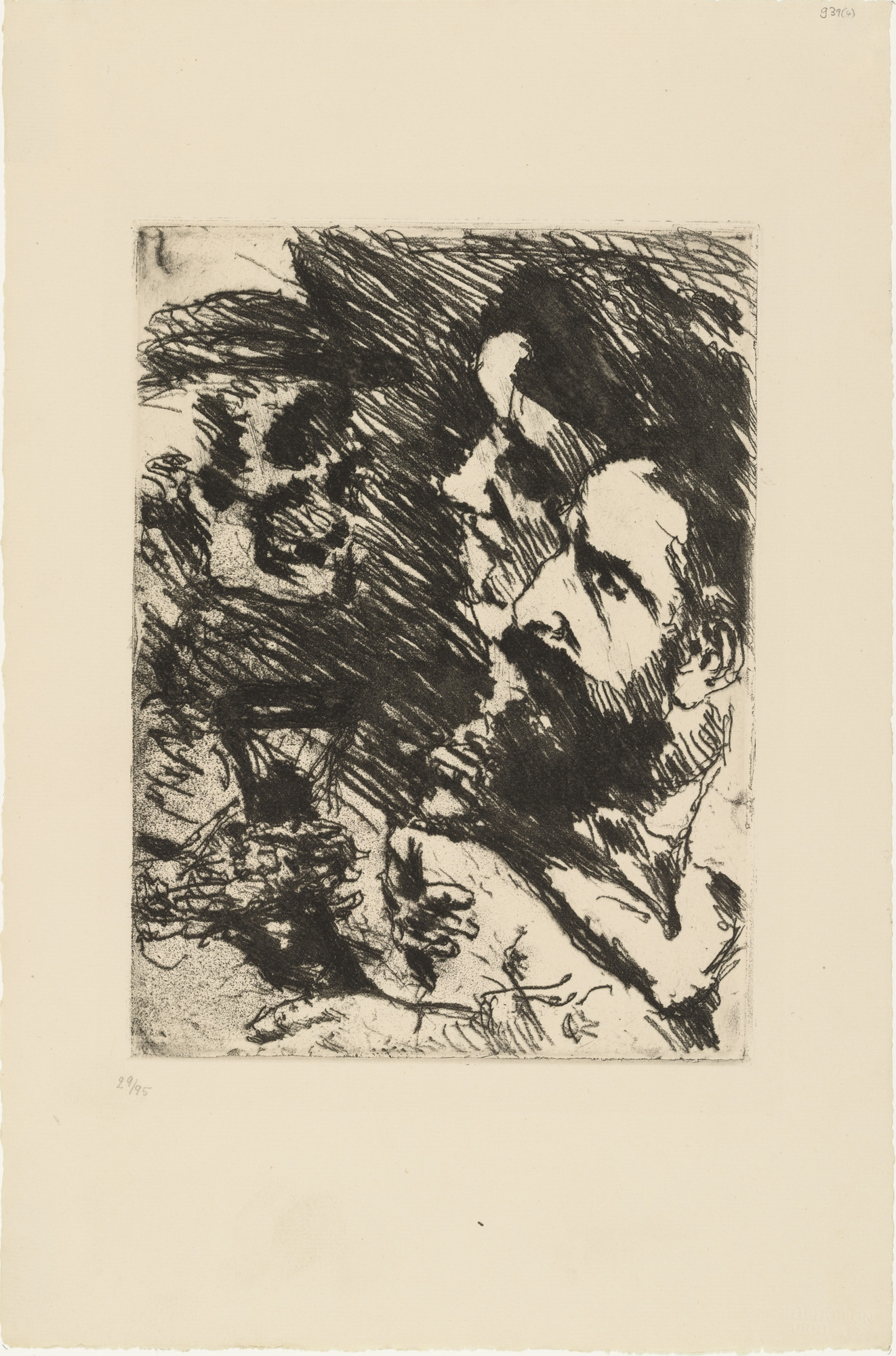 Lovis Corinth. Death Visits the Strucks (Death and the Couple)