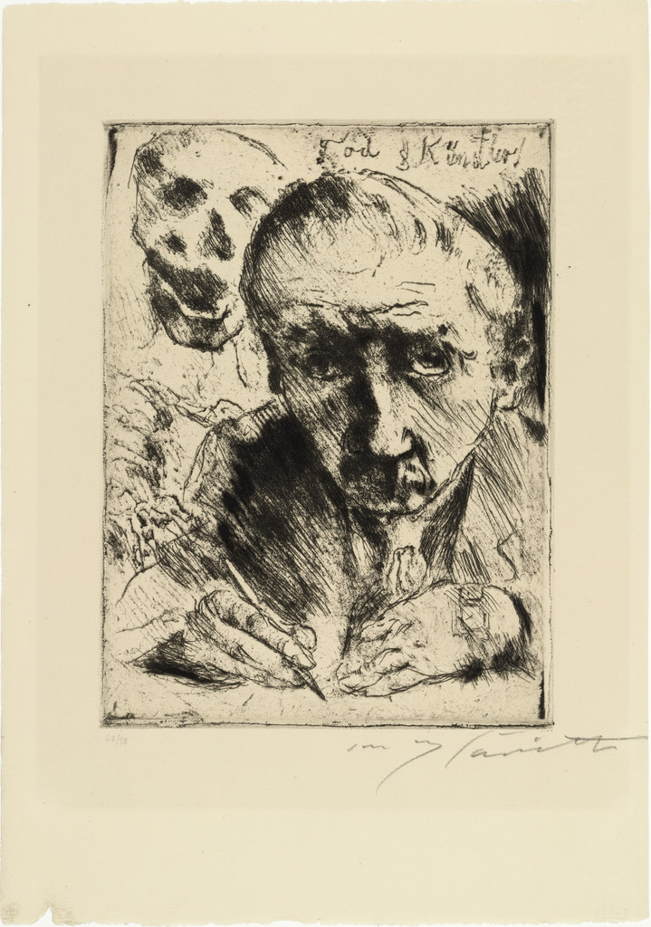 Death and the Artist (Tod und Künstler) from Dance of Death (Totentanz)