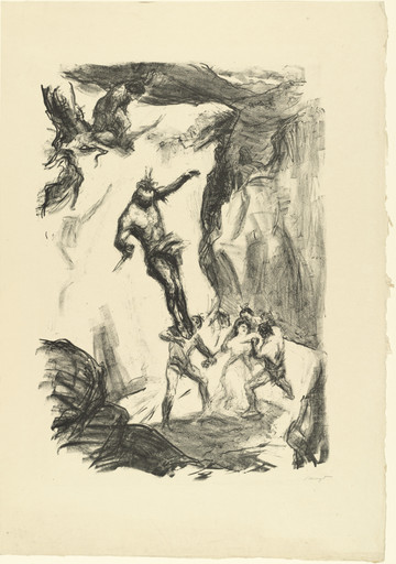 Unca Jumps Down to Save Cora