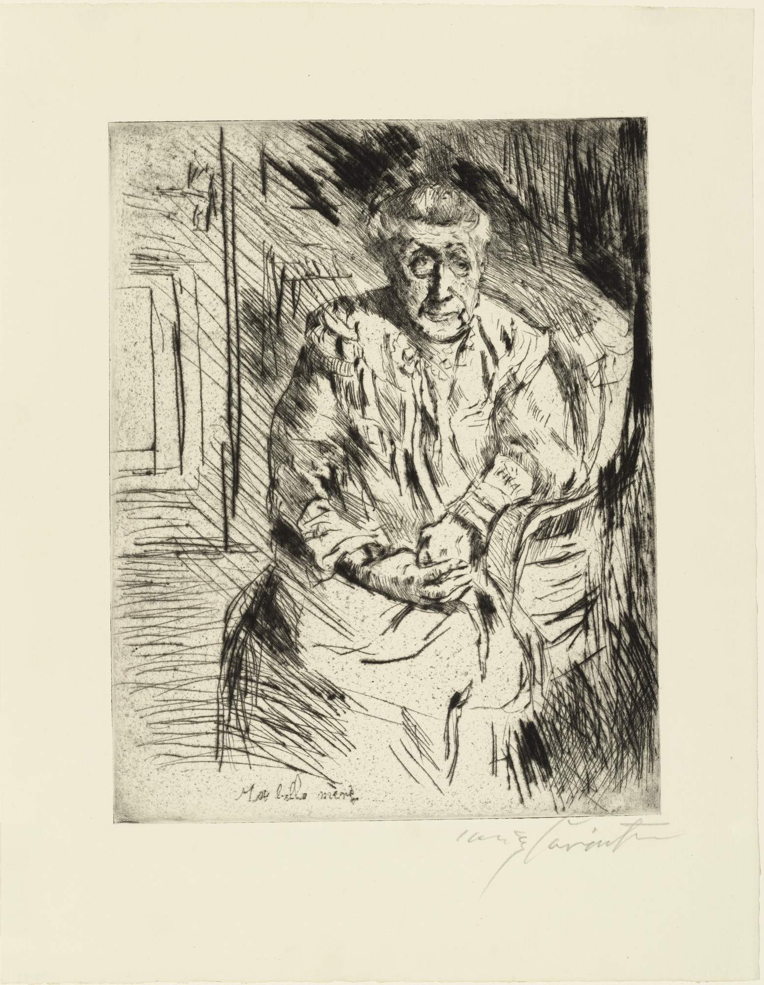 Lovis Corinth. My Mother-in-Law