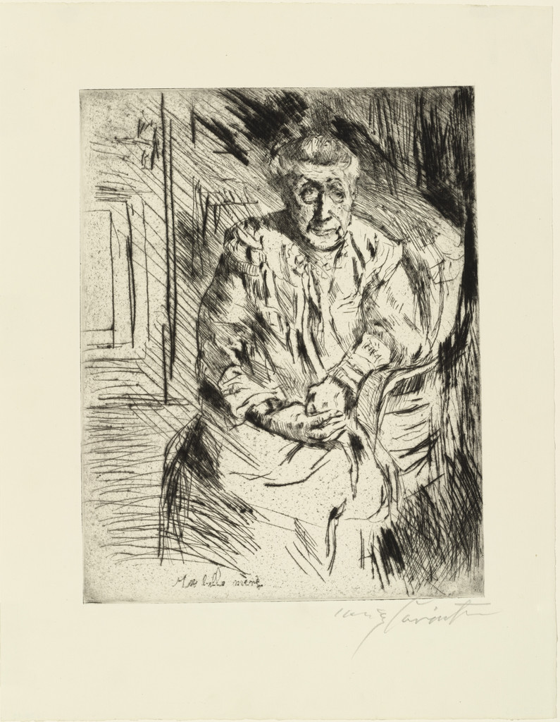 My Mother-in-Law (Ma belle mère) from the portfolio At the Corinthians (Bei den Corinthern)