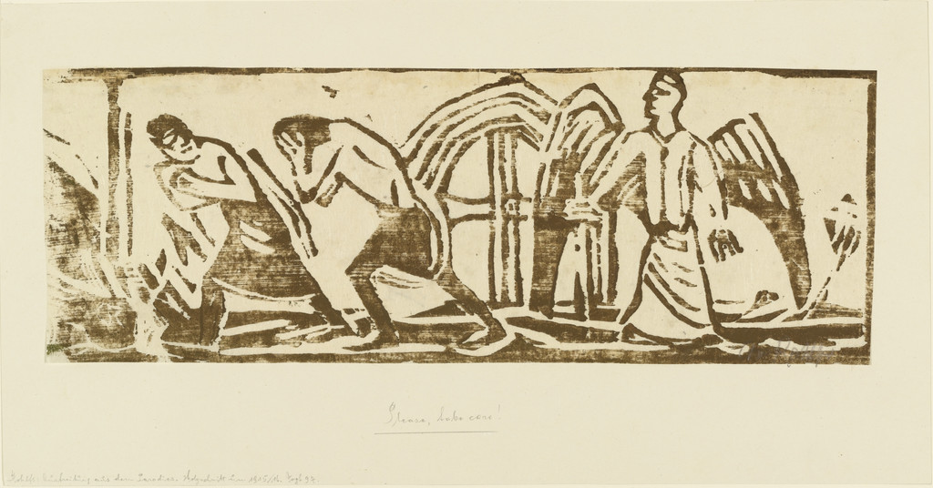 Expulsion from Paradise (small version) [Austreibung aus dem Paradies (klein)]