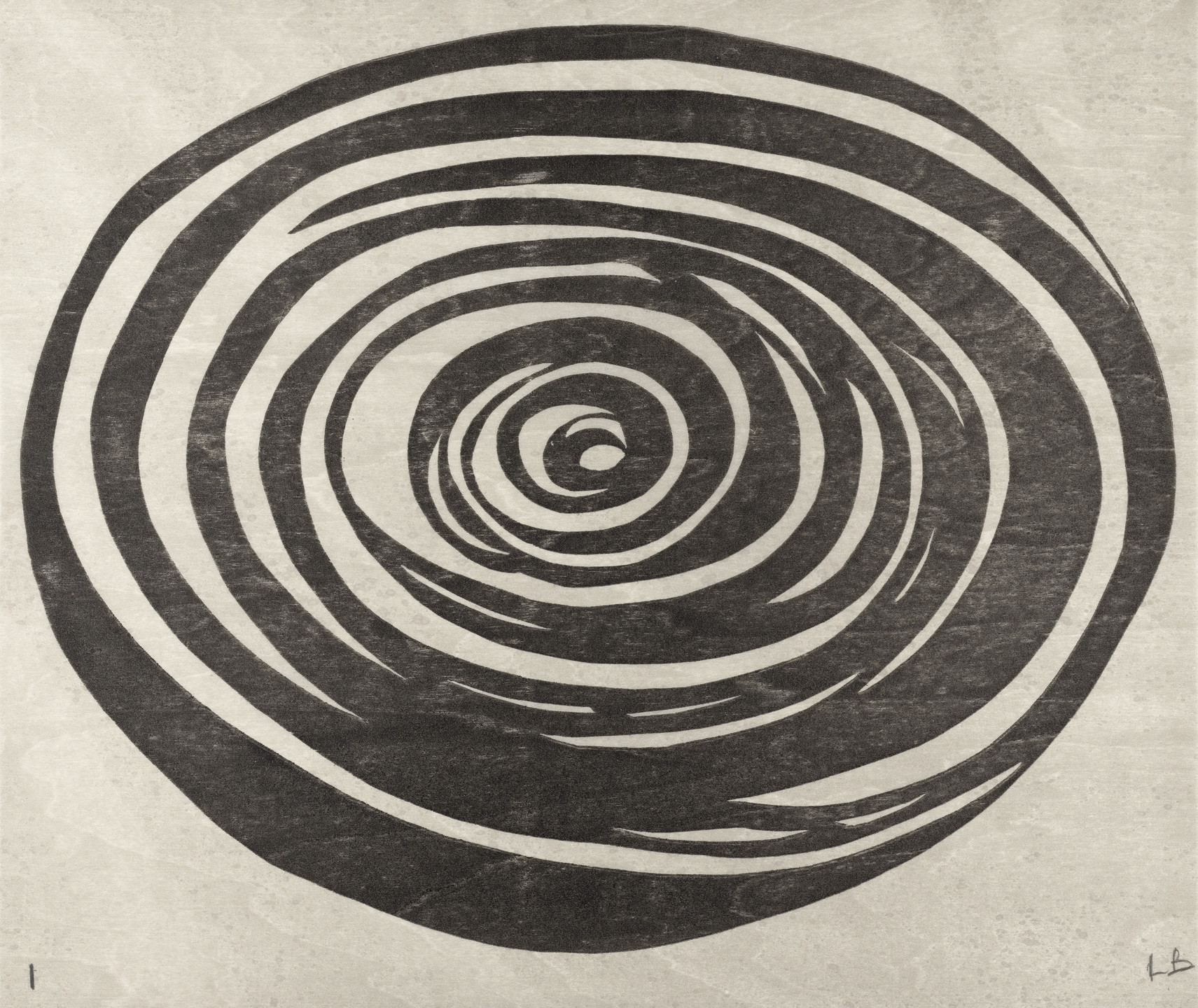Louise Bourgeois. Untitled, no. 1 of 12, from the series, Spirals