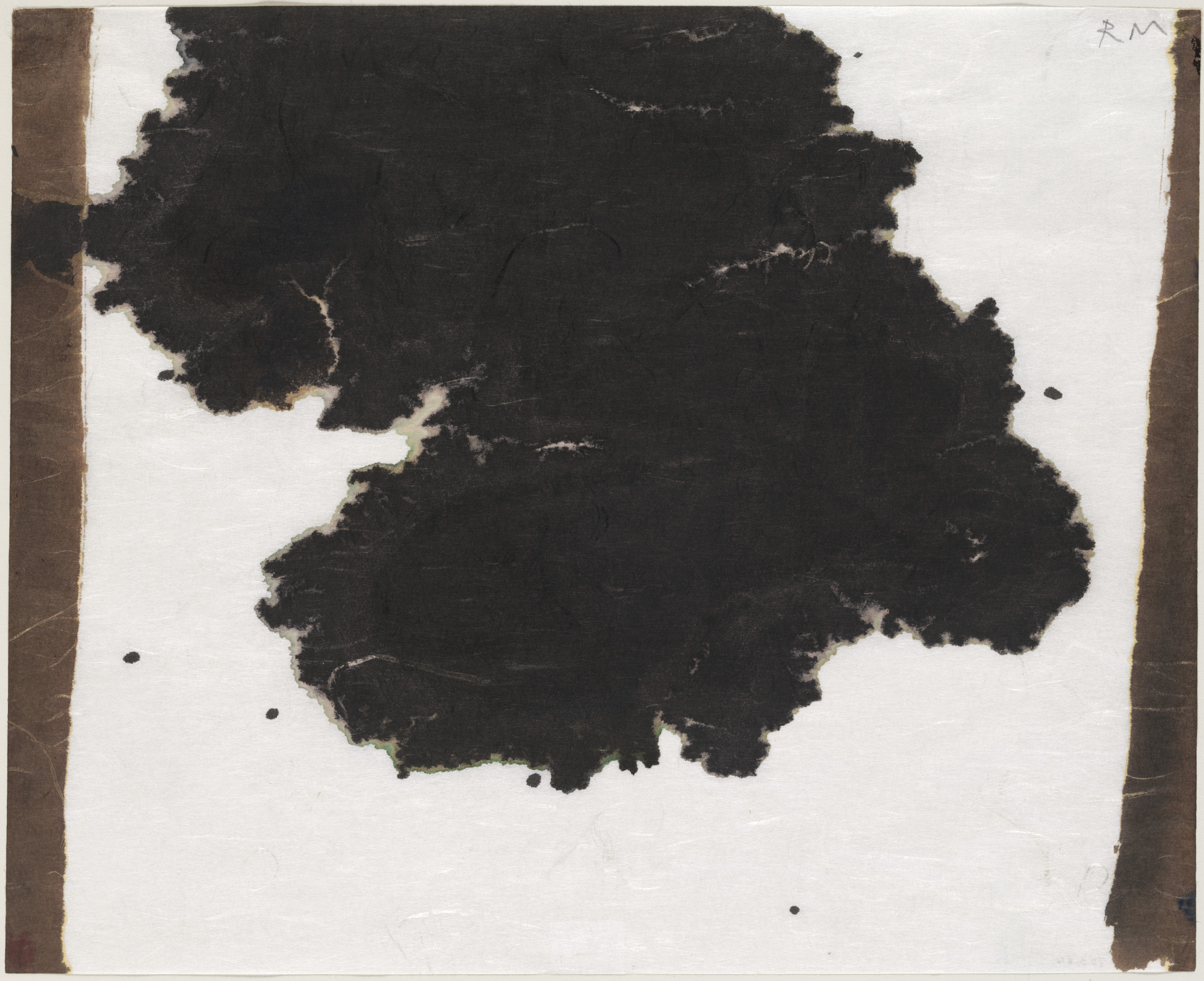 Robert Motherwell. Untitled from the series Lyric Suite