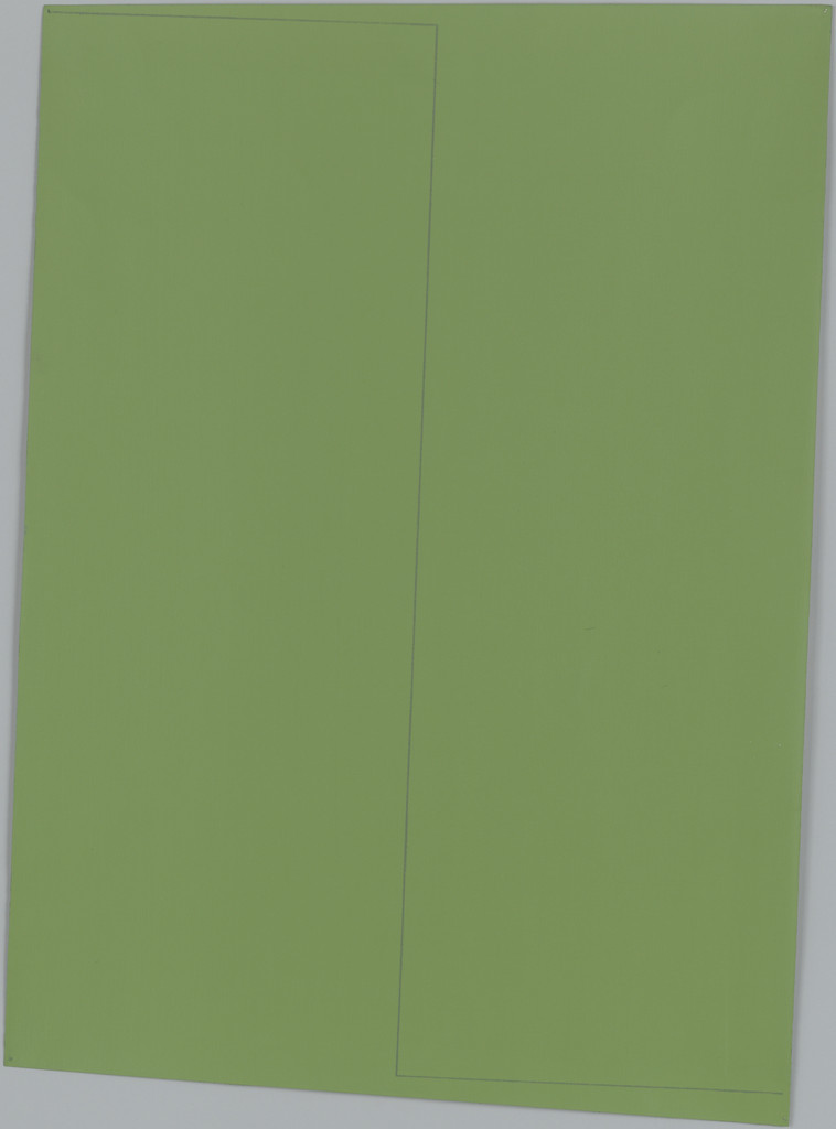 Four Distorted Rectangles with Line Division (Green, Blue, Sand, Ocher)