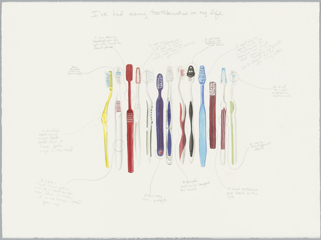 I've had many toothbrushes, Beth Campbell, 2003